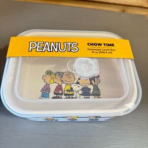 Peanuts Stoneware Lunch Box Food Storage Container